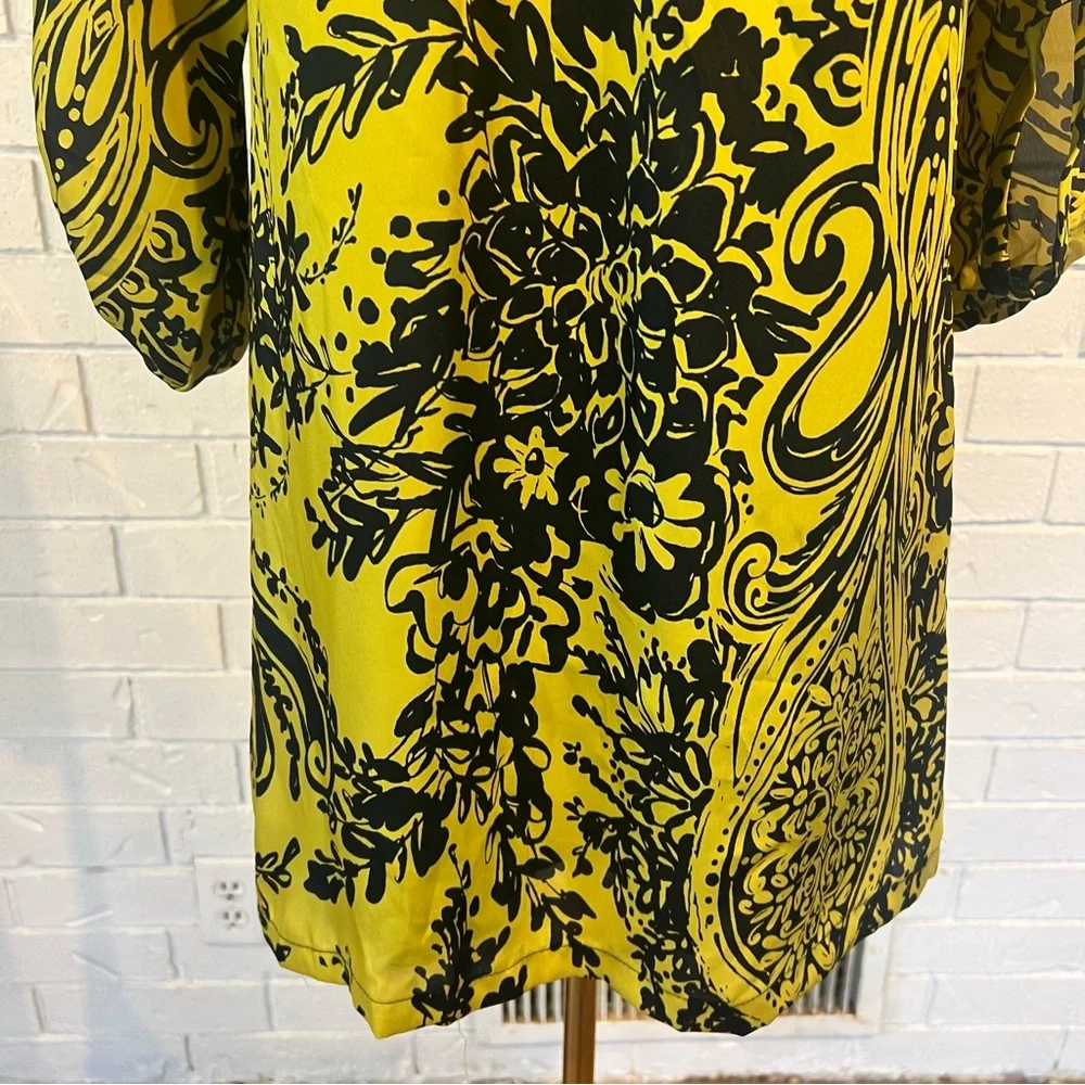 Uncle Frank Chartreuse Shift Dress Women’s S - Picture 7 of 14